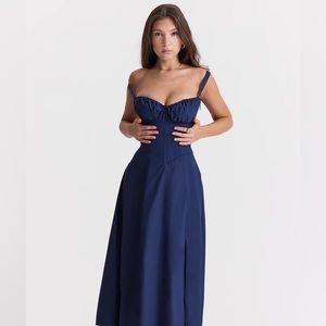 Corset midi dress
